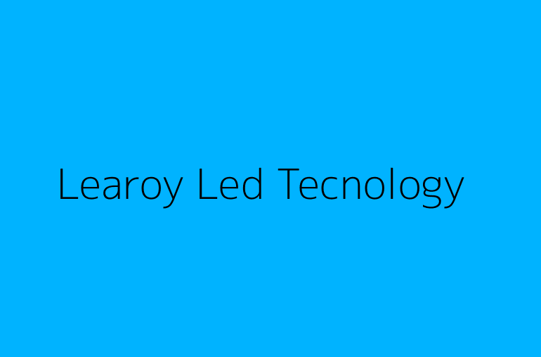 Learoy Led Tecnology